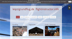 Desktop Screenshot of leipzigrundflug.de